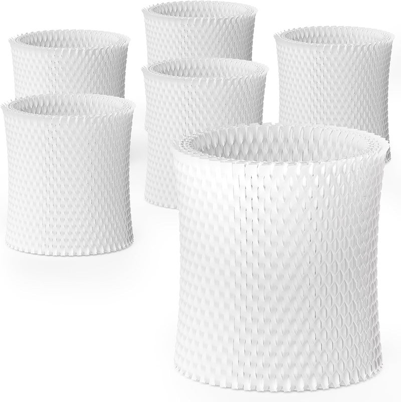 Leemone 6-Pack Bedside Humidifier Filter Replacement Compatible with Canopy Bedside & Nursery Humidifiers, Made with Wood Pulp & Paper Filter, Humidifier Wicking Filter Lasts Up to 6 Weeks - Image 1